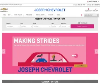 Josephchevrolet.com(Joseph Chevrolet in Cincinnati) Screenshot