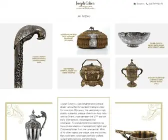 Josephcohenantiques.com(Joseph Cohen Antiques) Screenshot