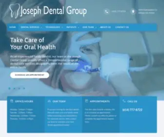 Josephdentalgroup.com(Joseph Dental Group) Screenshot