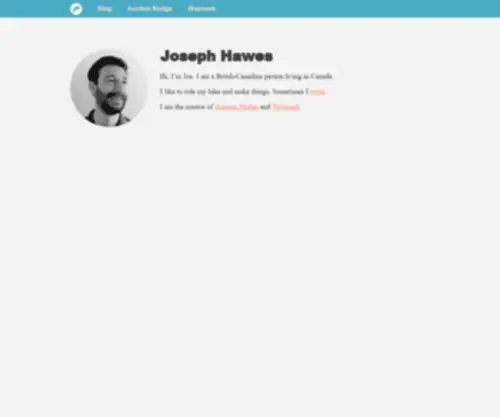 Josephhawes.co.uk(Joseph Hawes) Screenshot
