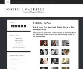 JosephJgabriele.com(Joseph J) Screenshot