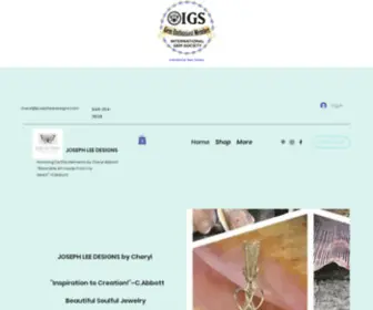 Josephleedesigns.com(Online Jewelry Store Store) Screenshot