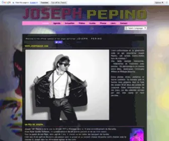 Josephmusic.com(Joseph Pepino) Screenshot