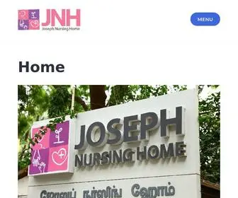 Josephnursinghome.com(Obstetrics and Gynecology) Screenshot