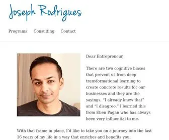 Josephrodrigues.com(Joseph Rodrigues) Screenshot