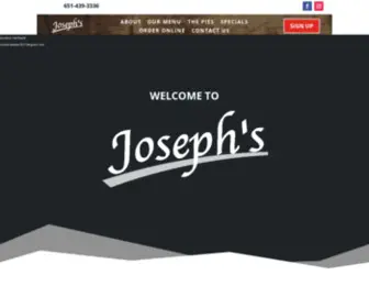 Josephsstillwater.com(The Restaurant) Screenshot