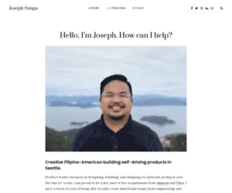 Josephsunga.com(Creative Filipino) Screenshot