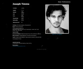 Josephtimms.com(Joseph Timms) Screenshot