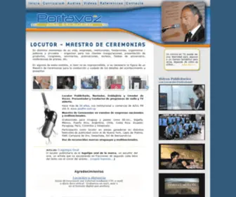 Josesalgueiro.com(Maestro de Ceremonias) Screenshot