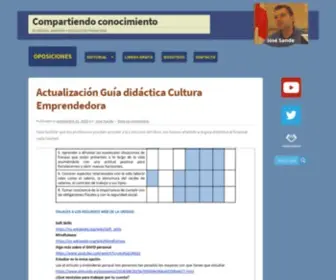 Josesande.com(Compartiendo conocimiento) Screenshot