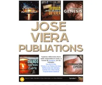 Joseviera.com(Bienvenidos a Jose Viera Publications (JVP)) Screenshot