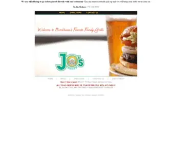 Josgrille.com(Jo's Grille Restaurant) Screenshot