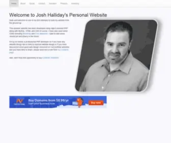 Joshahalliday.com(Josh Halliday) Screenshot
