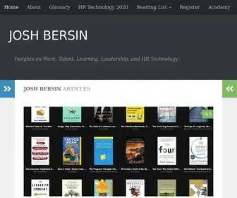 Joshbersin.com(Insights on Work) Screenshot