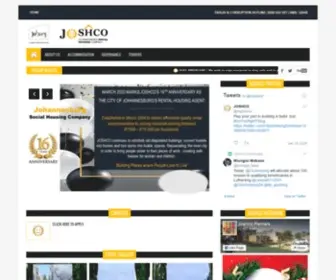 Joshco.co.za(Johannesburg Social Housing Company) Screenshot