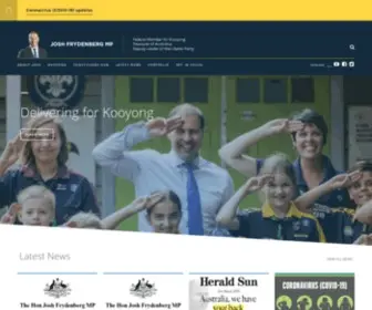 Joshfrydenberg.com.au(Josh Frydenberg) Screenshot