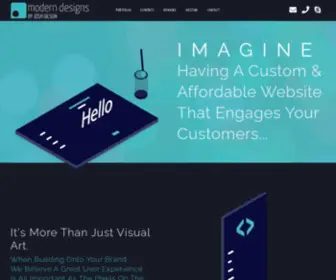 Joshgilson.com(Modern Web Designs by Josh Gilson in Austin) Screenshot
