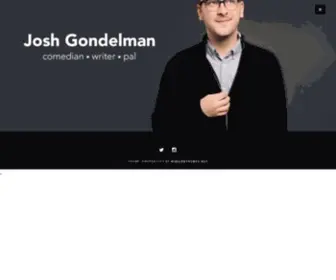 Joshgondelman.com(Writer) Screenshot