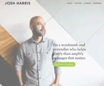 Joshharris.com(Joshua Harris) Screenshot