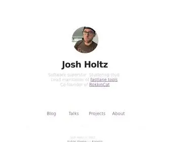 Joshholtz.com(Josh Holtz) Screenshot