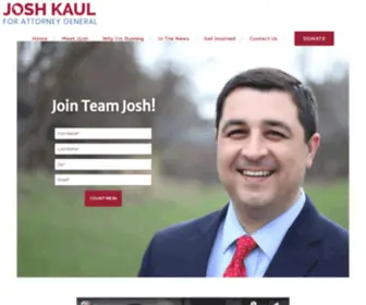 Joshkaul.org(Josh Kaul) Screenshot