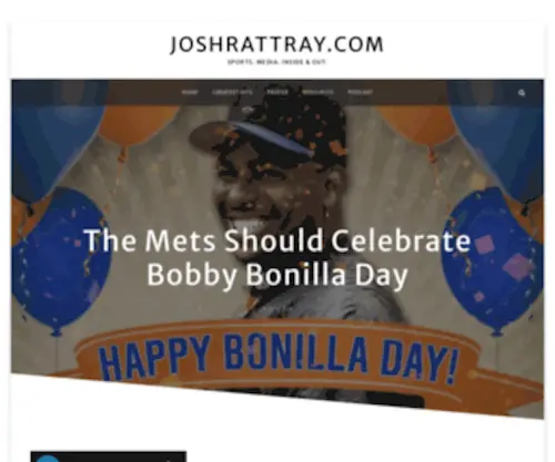 Joshrattray.com(Sports) Screenshot