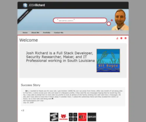 Joshrichard.net(Joshrichard) Screenshot
