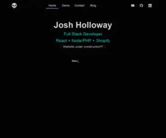 Joshua-Holloway.com(Josh Holloway) Screenshot