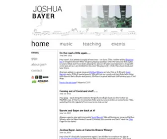 Joshuabayer.com(Joshuabayer) Screenshot