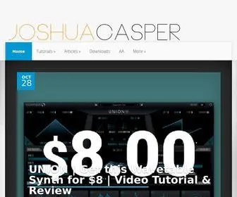 Joshuacasper.com(Joshua Casper) Screenshot