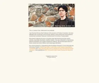 Joshuachan.org(Joshua Chan) Screenshot