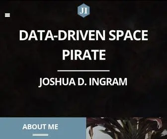Joshuadingram.com(About me) Screenshot