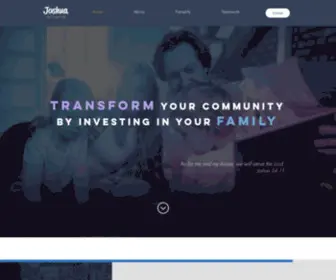 Joshuainitiative.com(Ministry) Screenshot