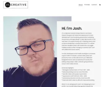 Joshualipka.com(Bold Brand Design and Web Design For Solopreneurs) Screenshot