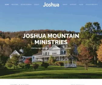 Joshuamountain.org(Joshua Mountain Ministries) Screenshot
