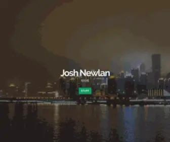 Joshuanewlan.com(Josh Newlan) Screenshot