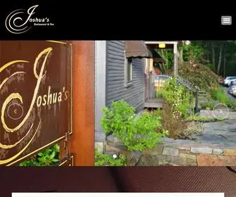 Joshuasrestaurantandbar.com(Joshua’s) Screenshot