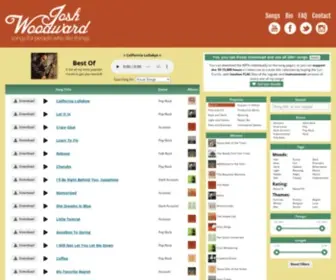 Joshwoodward.com(Josh Woodward) Screenshot