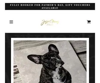 Josiegrimesartworks.co.uk(Pet Portraits) Screenshot