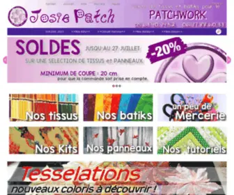 Josiepatchwork.fr(Patchwork) Screenshot