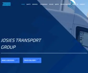 Josies.com.au(Geelong Couriers & Freight) Screenshot