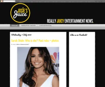 Josiesjuice.net(Josie's Juice) Screenshot