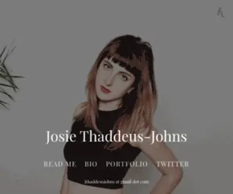 Josietj.com(Josietj) Screenshot