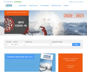 Josk.be(Skivakanties in Oostenrijk en Italië) Screenshot