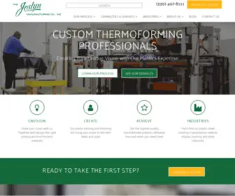 Joslyn-MFG.com(Thermoforming Plastic Solutions) Screenshot