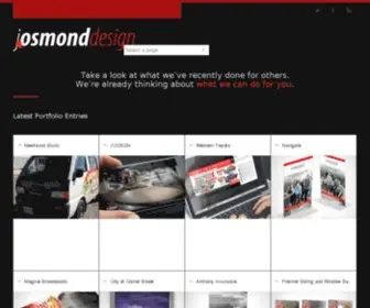 Josmonddesign.com(Website and Graphic Design in Western Newfoundland) Screenshot