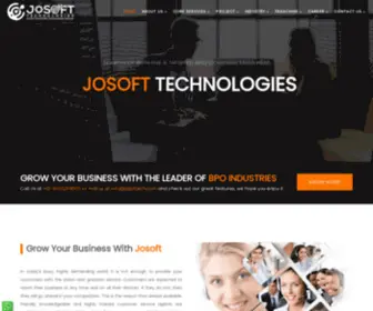 Josoftech.com(Business Process Outsourcing BPO and IT Company in Lucknow) Screenshot