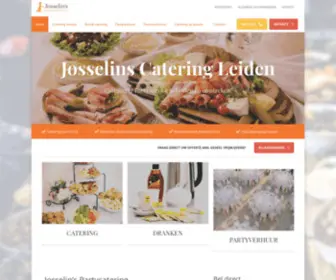 Josselinscatering.nl(Catering in Leiden) Screenshot