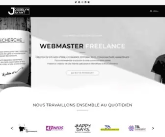 Josselynjayant.fr(Développeur WordPress) Screenshot