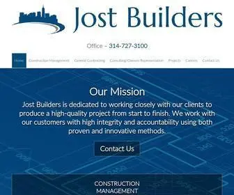 Jostbuilders.com(General Contractor Company) Screenshot